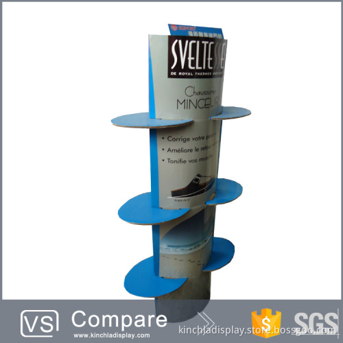 3 Tiers Cardboard Totem Display Standee / Paper Totem Display
